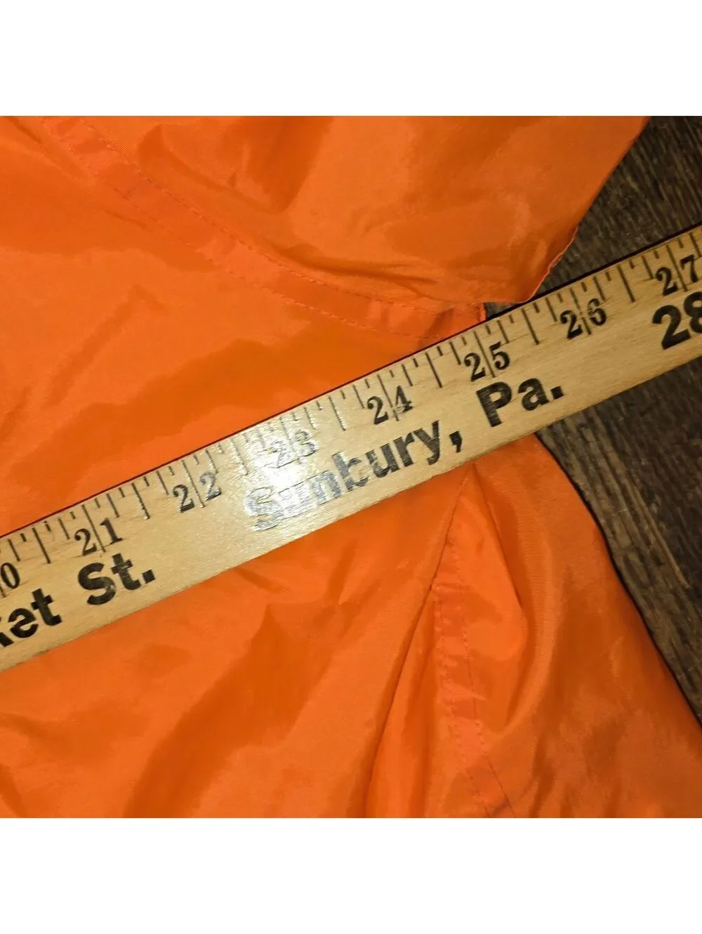 Vintage Granny's Liquor Store Jacket Men's XL Orange Pla-Jac Dunbrooke 70's